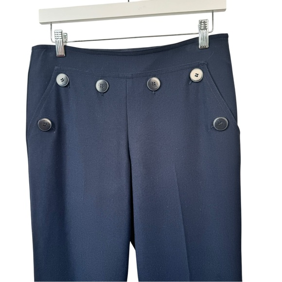 Trina Turk Saltie Sailor-Style Flare Pants 2 - Picture 5 of 14